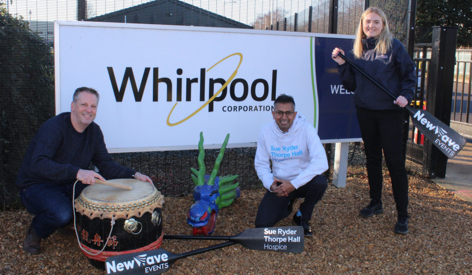 whirlpool sponsor Peterborough Dragon Boat Festival